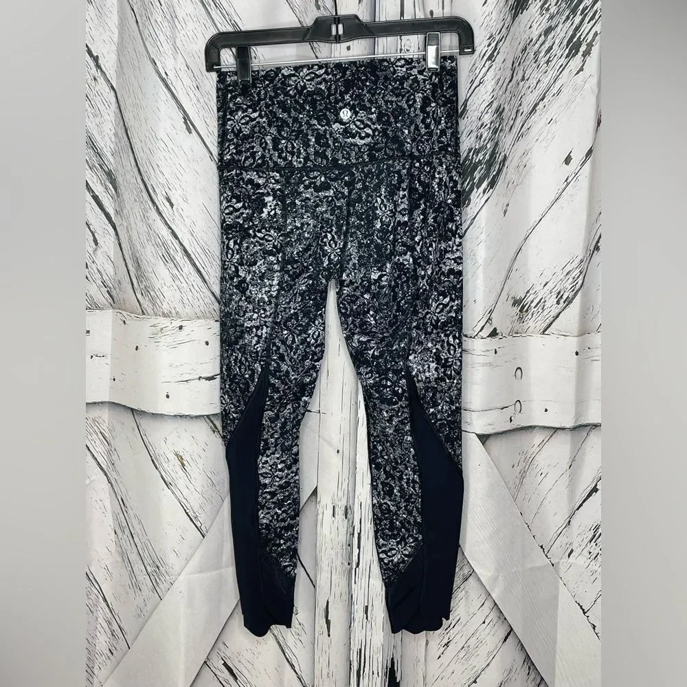 Lululemon Wunder Under HR 3 Cropped Leggings 6